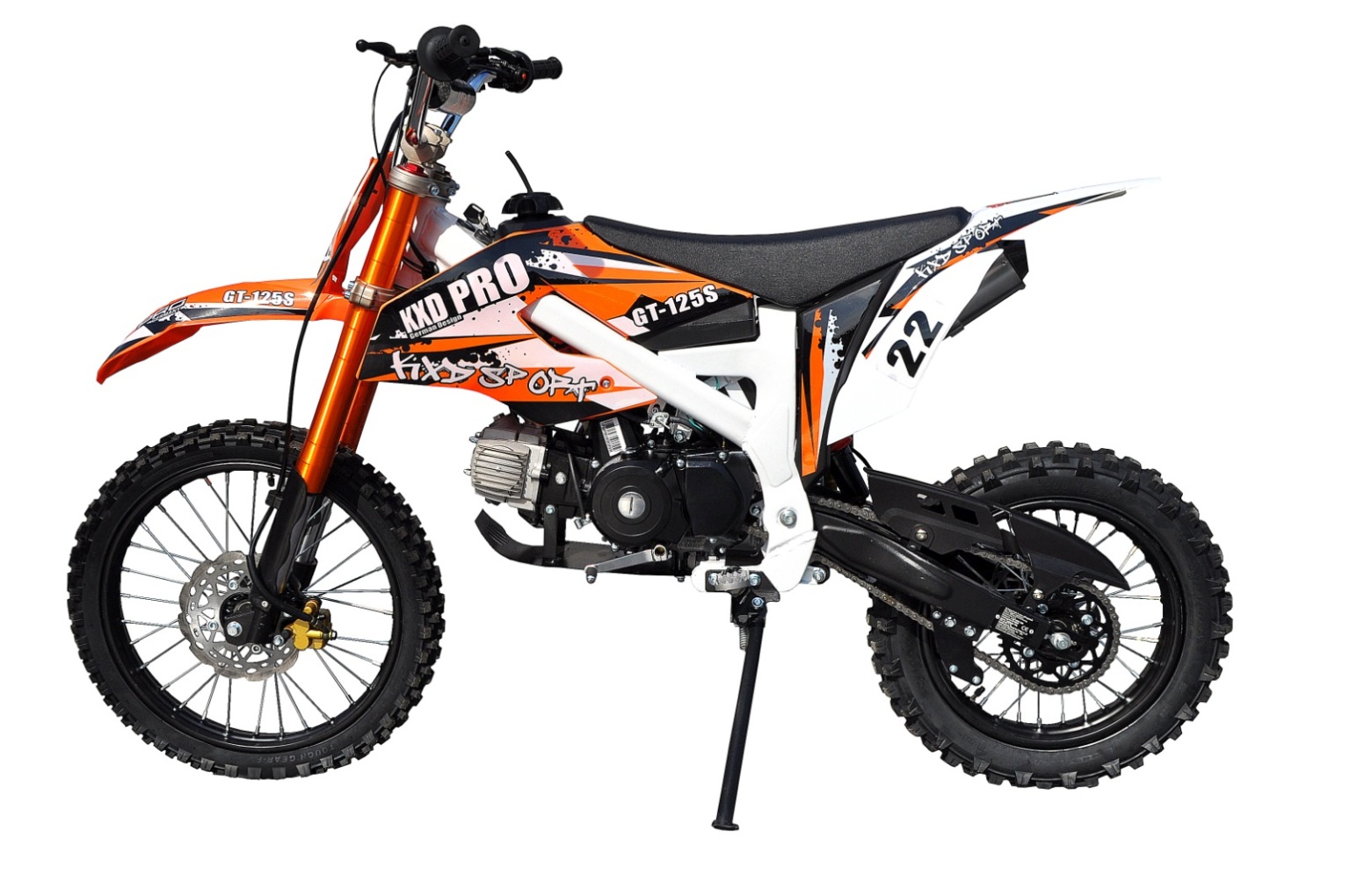 Kxd Pro 612 125cc DB kick Starter - United Trade Nederland